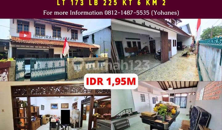 Rumah Pondok Kelapa Akses Jalan 2 Mobil Lokasi Strategis