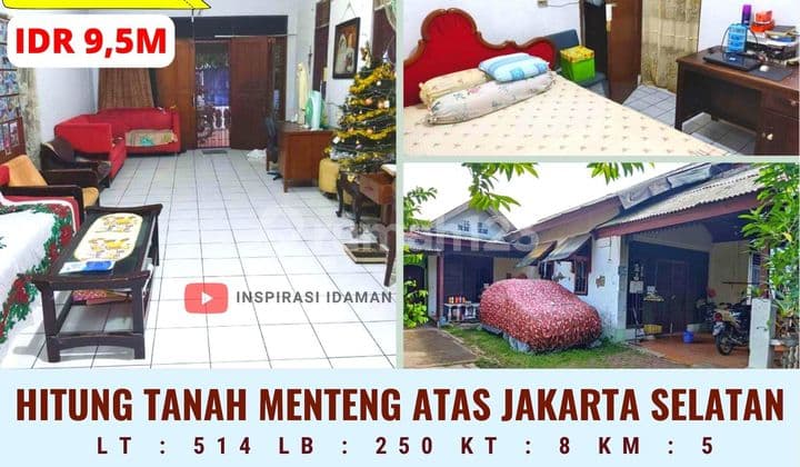 Rumah Hitung Tanah 514Mtr Setiabudi Menteng Atas