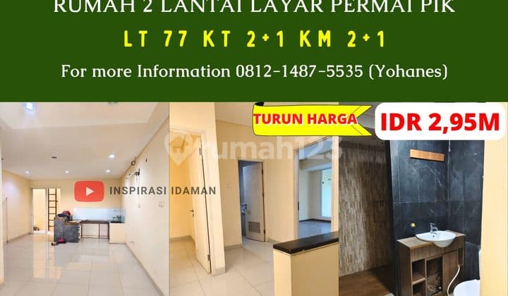 2-Story House 77Mtr Layar Permai Pik
