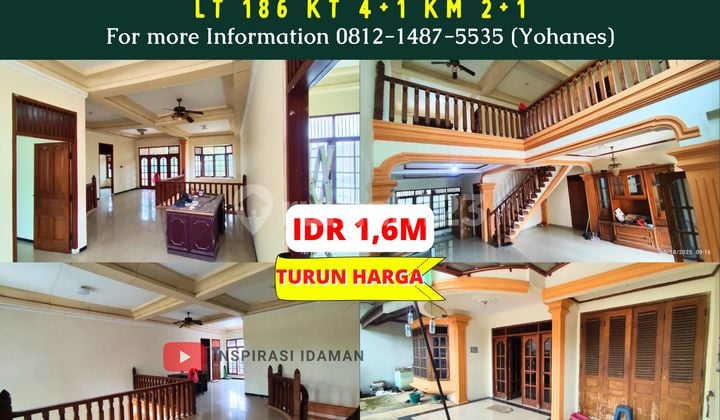 Rumah 186Mtr 2 Lantai Bintara Jaya Permai