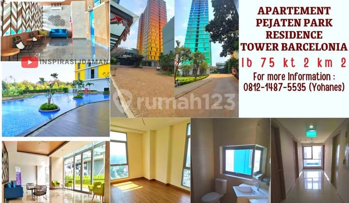 Apartement Pejaten Park Residence 2Br 75Mtr Tower Barcelonia