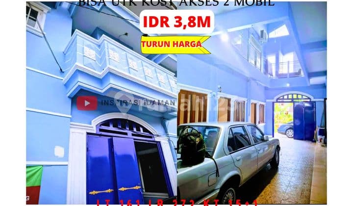 Kantor / Office Space Tebet Timur bisa Kost Akses 2 Mobil Pas