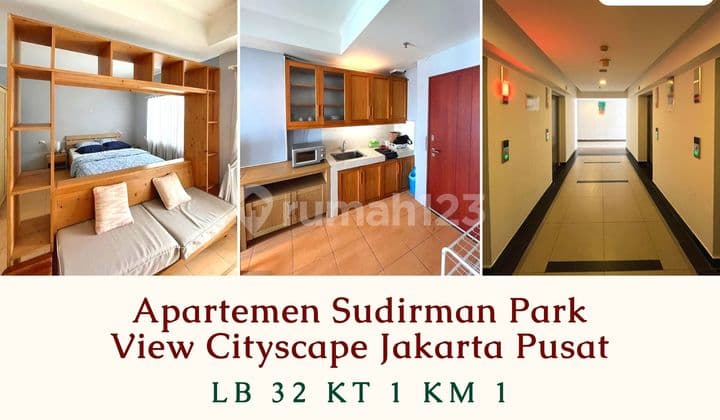 Sudirman Park Studio Suite Lantai 45 View Cityscape