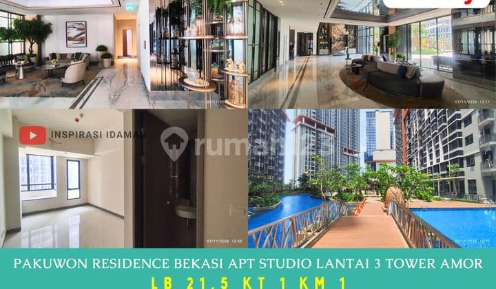 Pakuwon Residence Bekasi Apt Studio Lantai 3 Tower Amor