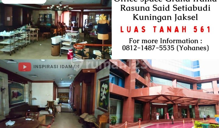 Office Space 561Mtr Graha Irama Rasuna Said Setiabudi Kuningan