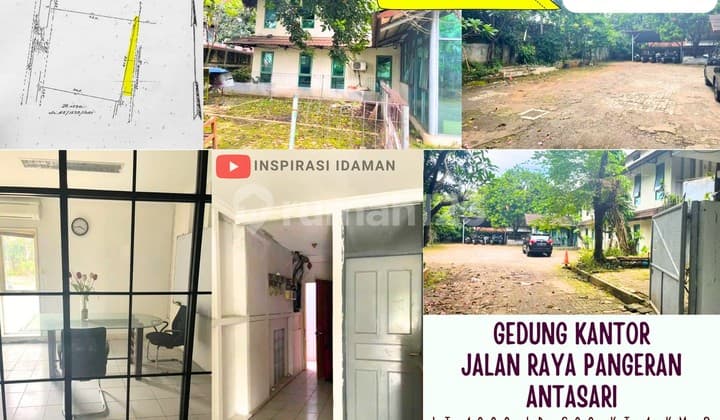 Gedung Kantor Luas 1000Mtr Jalan Raya Pangeran Antasari