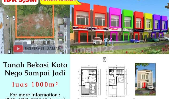 Tanah Bekasi Kota Nego Sampai Jadi Pinggir Jalan Utama
