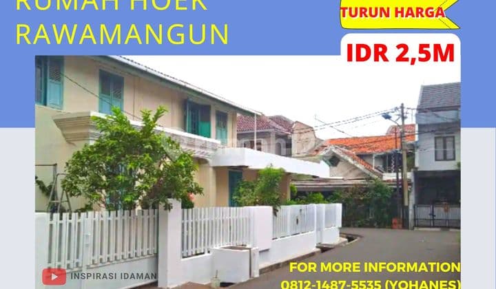 Rumah Dijual di Rawamangun Jakarta Timur
