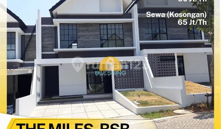Di jual rumah cantik di the miles bsb 2 Lantai