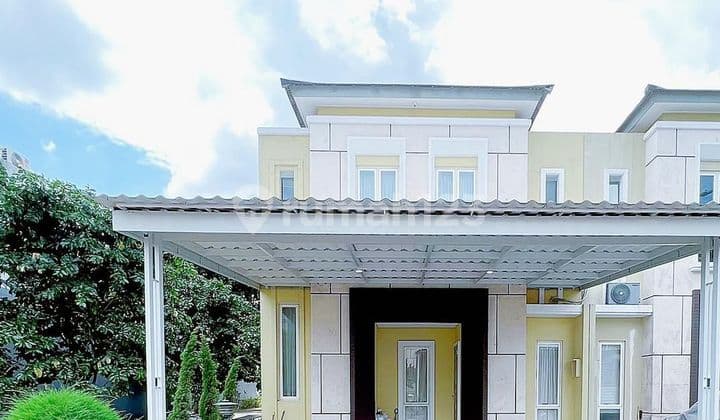 Dijual Rumah 2 Lantai Full Furnished Siap Huni di Sutera Leora Alam Sutera Tangerang