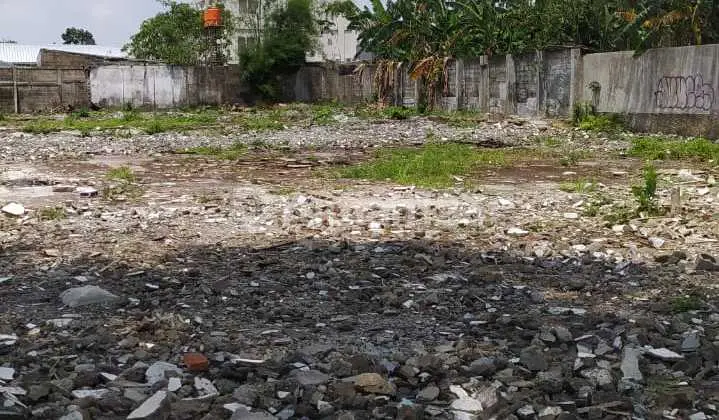 Dijual Tanah Kosong Posisi Hook Rata Pinggir Jalan Raya Ciater Tangerang Selatan