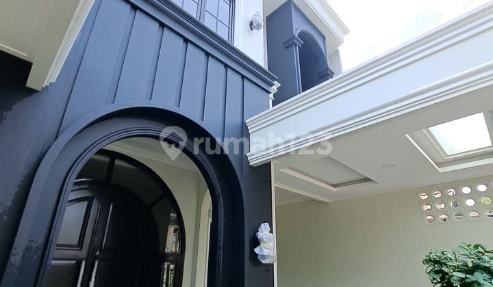 Beautiful Brand New 2-Story House Facing Park, Freehold Title in Nusaloka BSD