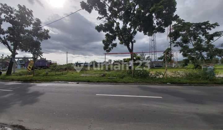 Tanah Sangat Strategis di Pinggir Jalan Bekonang Mojolaban Arah ke Palur
