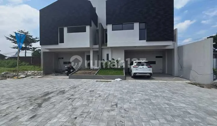 Rumah Cluster Baru Minimalis, Desain Modern di Singopuran Kartasura Colomadu Solo
