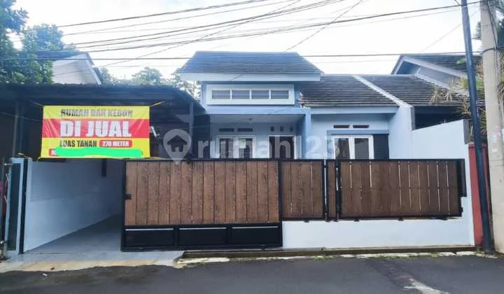 Siap Huni Rumah Plus Kebun Lokasi Strategis