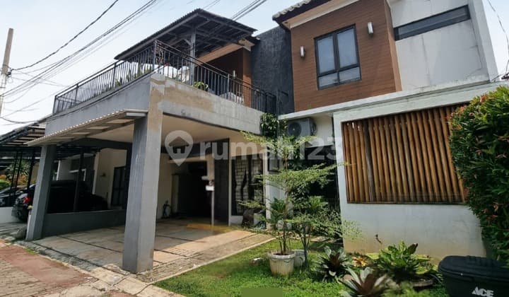 Dijual Rumah Luas Dalam Cluster Bale Perigi Bintaro, Tangerang Selatan (Ir)