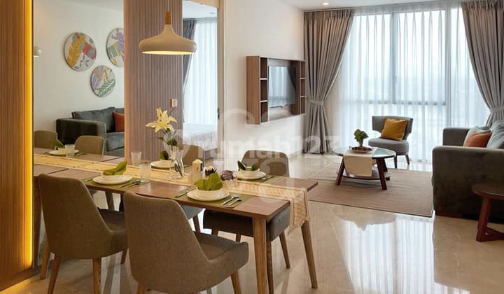 Apartemen Izzara Simatupang, 108 Sqm, 2 Br, Nice Furniture, Baru