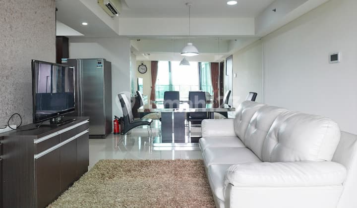 Apartemen Kemang Village, Tower Infinity, 114 Sqm, 2 Br, Furnished