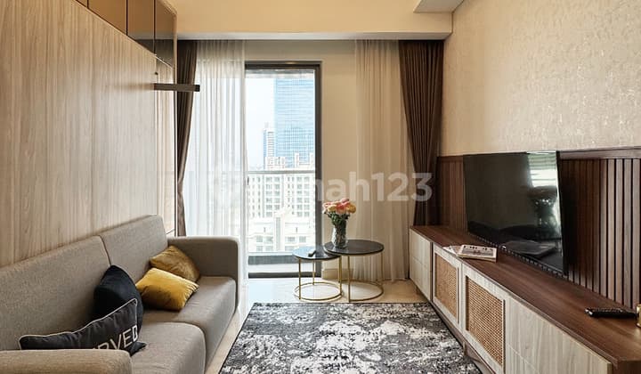 Apartemen 57 Promenade, 55 Sqm, 1 BR With Foldable Bed, Furnished