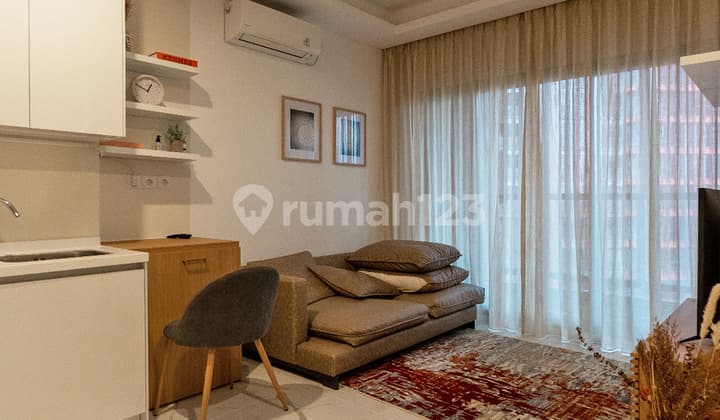 South Quarter Simatupang Apartment, 60 sqm, 1 bedroom plus 1, semi-furnished