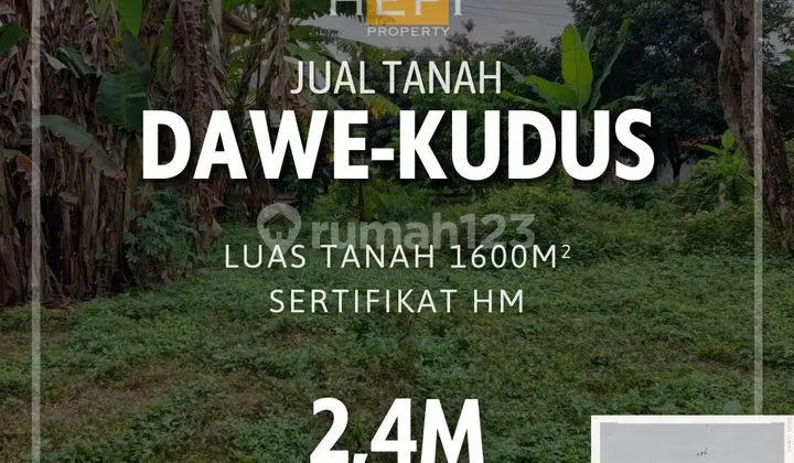 Tanah di Désa kandangmas luas 1600 m² SHM