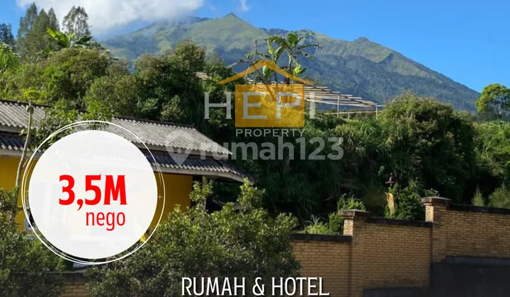 Dijual Rumah dan Hotel di Kopeng Salatiga Dijual Rumah dan Hotel di Kopeng Salatiga