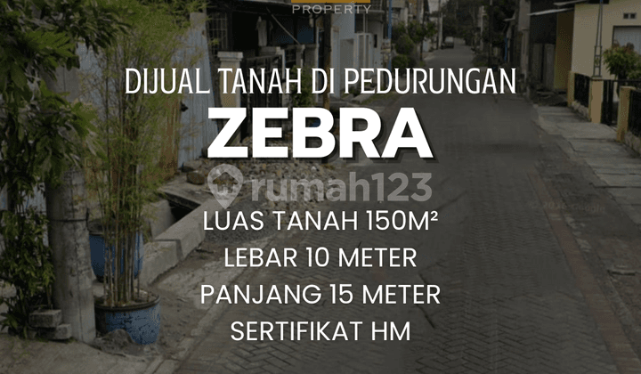 For Sale Land in Zebra Pedurungan Kidul Semarang