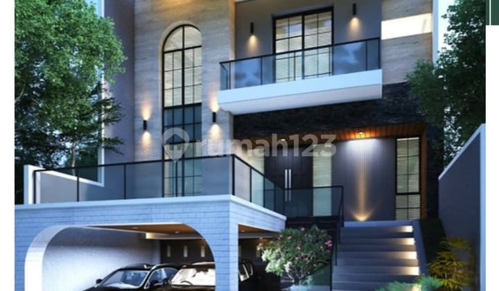 7 Milyaran Dijual Rumah Baru Stamford Citraland Surabaya - Smart Home- Semi Furnished - Garasi Carport Masuk 6 Mobil Luas Strategis G Walk, Sekolah Ciputra