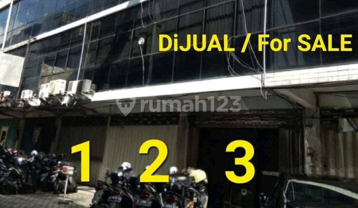 For Sale 3 Adjacent Shophouses Rmi Ngagel - South Ngagel Jaya - East Surabaya - Special Total Width 13.5 Meters Near Raya Manyar, Raya Nginden
