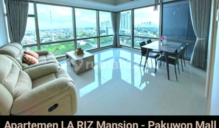 Disewakan Apartemen La Riz Mansion Pakuwon Mall - Tipe 2+1 Bedroom Full Furnished - Lantai 2 - Unit Special Private Lift Akses - Best City View