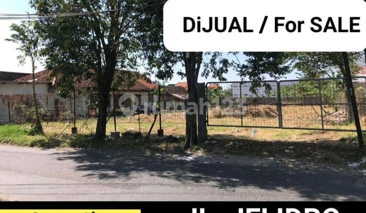 Dijual 1249 M2 Tanah Kavling Jalan Jelidro - Sambikerep - Surabaya Barat Strategis Dekat Perumahan Citraland Surabaya, Manukan Tama