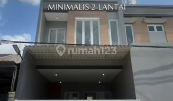 For Sale New House Pondok Tjandra Cluster Mangga - New Modern 2 Floors. Near Toll Access, Petra School, Mitra Keluarga Hospital, Size.petra