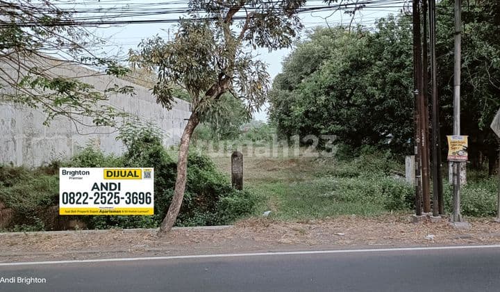 Large Plot of Land Ready to Build on Provincial Road, Jombang