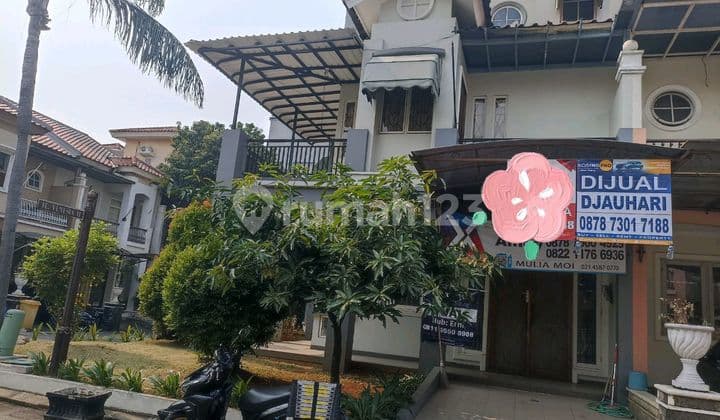 Rumah Dijual 3 Lantai Bebas Banjir 4 Kamar di Bukit Gading Mediteranian
