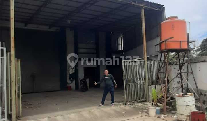 Disewakan Gudang Tinggi,Bebas Banjir Lewat 40' Feet Kontainer di Kapuk Kamal