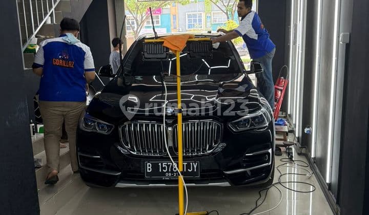 Dijual Paket Ruko + Usaha Auto Detailing Premium – Harapan Indah (007)