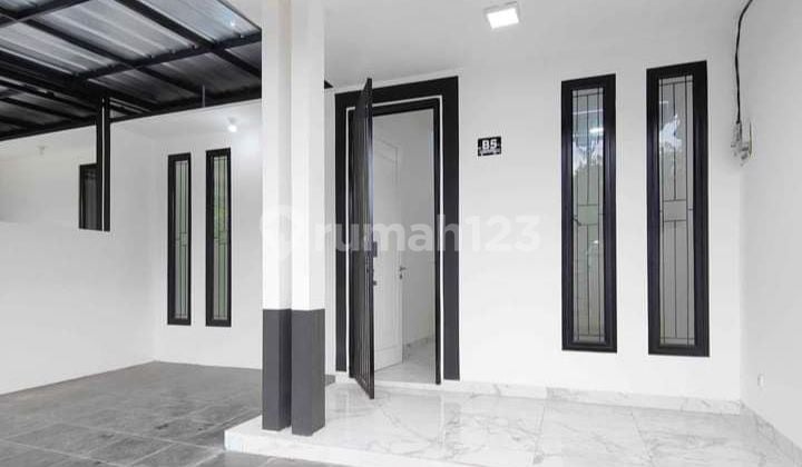 @Affordable House with Red Bricks near Stt Telkom Buah Batu Toll, Bandung. Installment Payment.