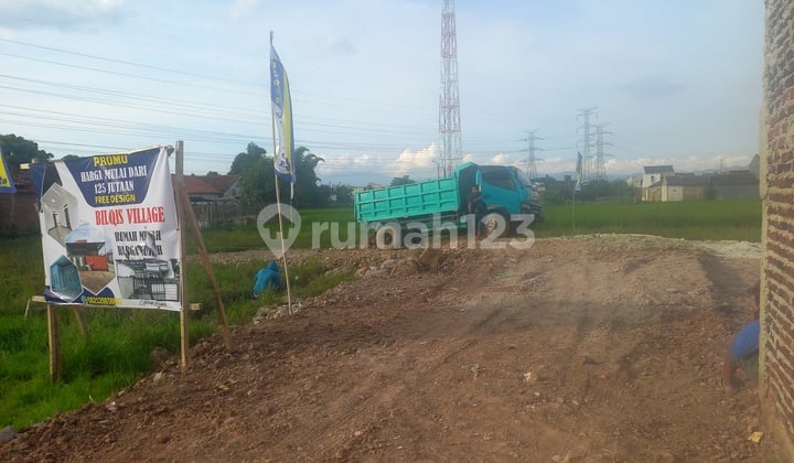 Jual Tanah Kavling Diecerkan/displit Siap Bangun Dan Rumah Murah Pake Bata Merah Siap Huni Dan Indent Langsung Bangun Di Bandunglokasi Di Rancamulya Jln Terusan Cibaduyut-bandung
