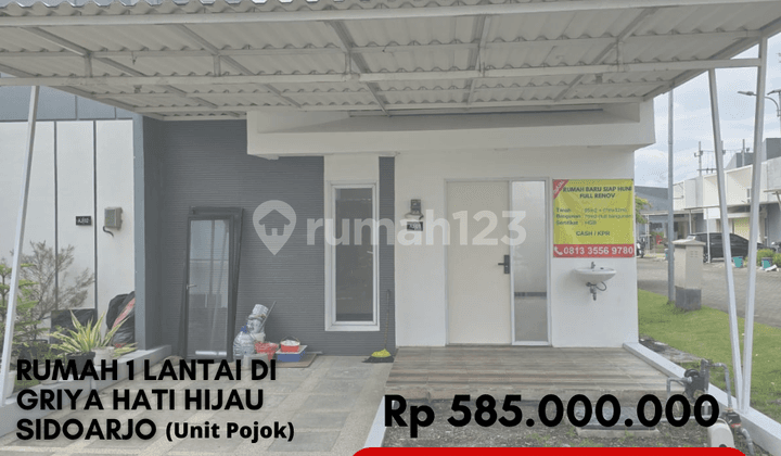 For Immediate Sale: Fully Built, Move-in Ready House for 500 Million in Candi, Sidoarjo.