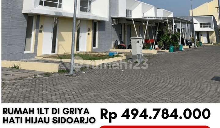 Rumah Ready Stok 1lt 400 Juta di Perumahan Candi Sidoarjo
