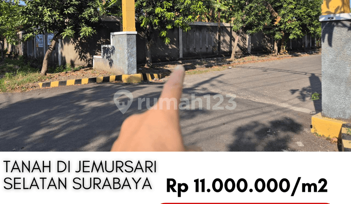 2 Land Plots in Strategic Location at South Jemursari, Near Sier Surabaya