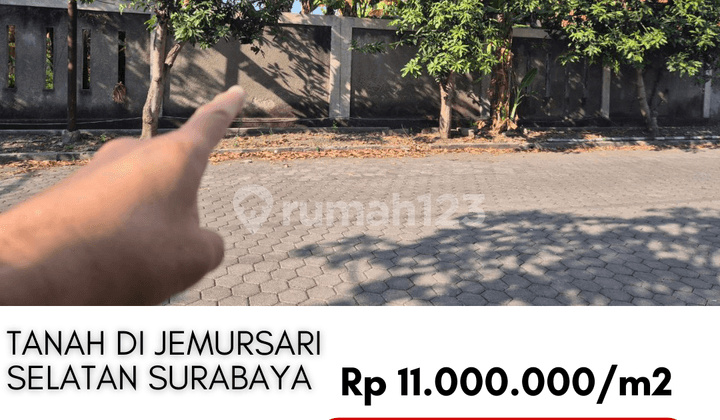 For Quick Sale 2 Plots of Land in Strategic Location, South Jemursari Surabaya