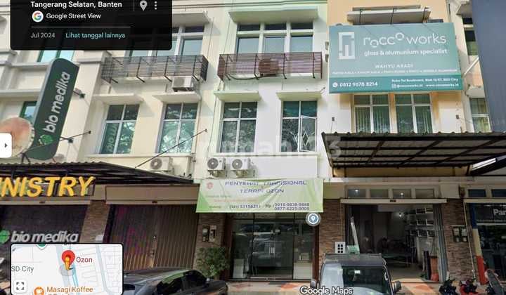 Dijual Murah Ruko Tol Boulevard, Bsd