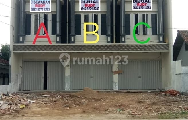 Dijual Ruko Baru di Teluk Betung Selatan 142.0 m² SHM
