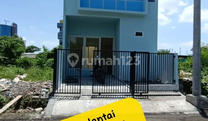 Rumah Baru 2lantai Di Perumahan Rungkut Asri Timur Surabaya