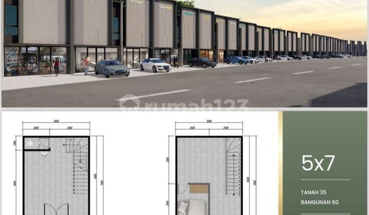Ruko 2Lantai Dekat MERR Rungkut Surabaya Timur Di Park Sunrise
