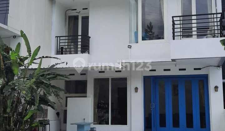 Dijual Rumah Villa Full Furnish & Kolam Renang di Resort Dago Pakar Bandung
