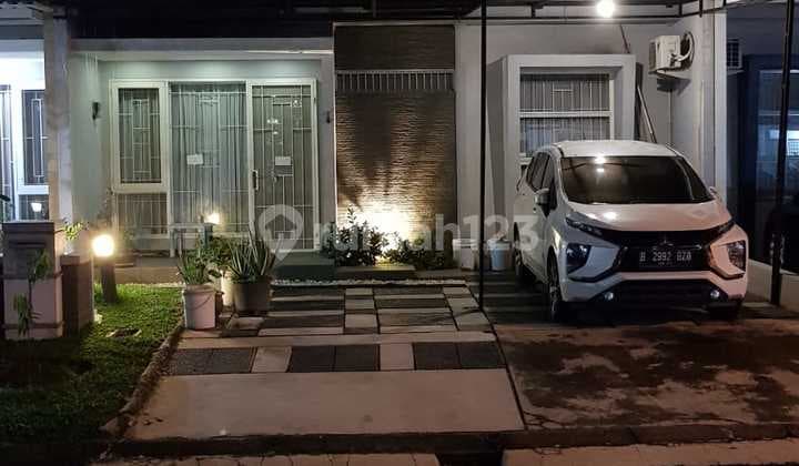 Rumah Dijual Cluster Feronia Alam Sutera Fully Furnished Siap Huni