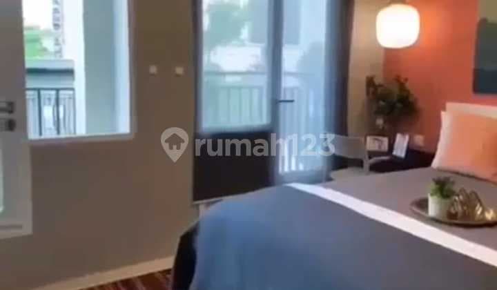 Dijual Unit 1 Bedroom Semi Furnished Apartemen Podomoro Golf View