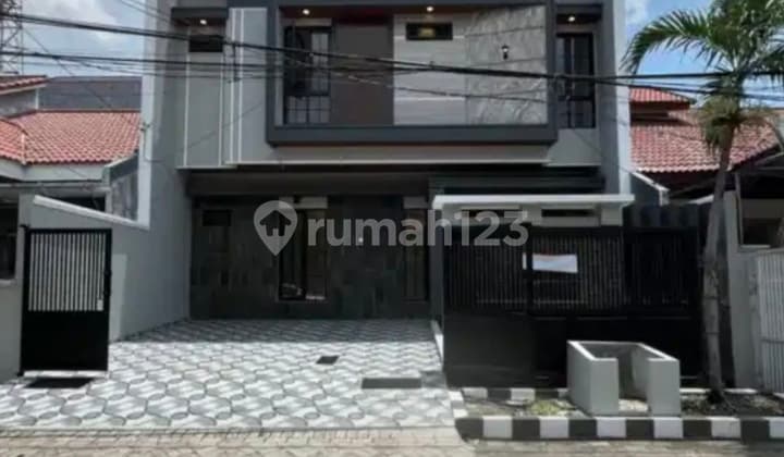 New 2-Story House Modern Design Manyar Jaya One Gate System